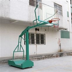 普宁市 可移动式学校篮球架 标准篮球场画线