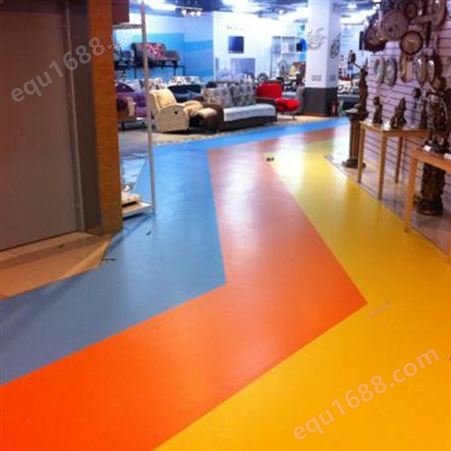 防滑耐磨PVC塑胶地板 天津PVC塑胶地板厂家加工