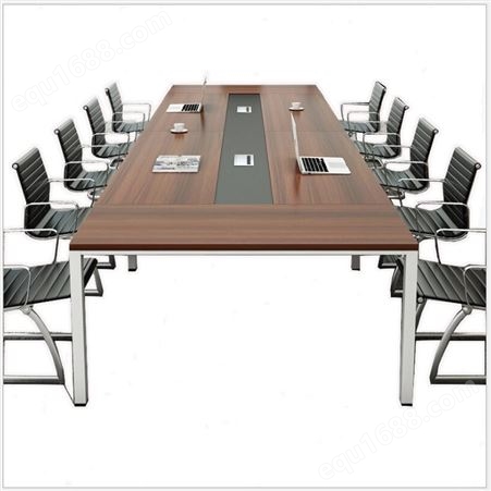 赣州会议桌大型钢架办公桌员工培训桌洽谈大班桌简约长桌组合会议桌