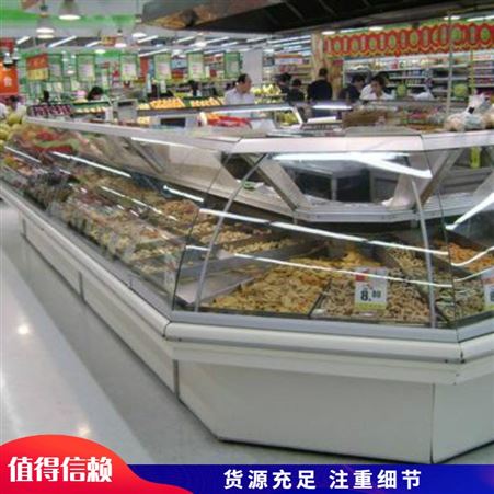 商店货架展示柜 凉菜水果冷藏柜 大型展示柜 厂家价格